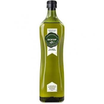 Aceite de Oliva Virgen Extra Dcoop 1L - Coupage Estándar, Aceituna Hojiblanca, Sabor Frutado, Ideal para Cocinar, Procedente de Cooperativas