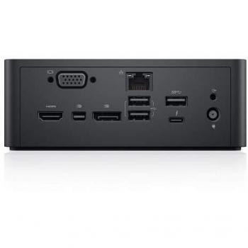 Docking Station DELL TB18DC Alámbrica USB 3.2 Gen 1 Tipo-B Dual USB-C Thunderbolt 210W Negra