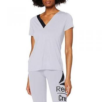 Reebok RC Activchill tee Camiseta de Manga Corta, Mujer, Gris
