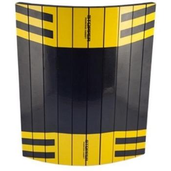 BCCorona EXT99026 Columna Redonda Stopper Protector Antirozaduras, 320 x 390 mm