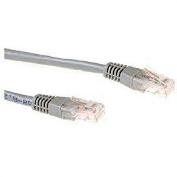 Ewent Cable de Red Cat6 U/UTP 3m Gris Macho a Macho