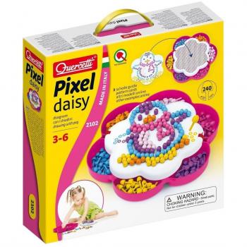 Quercetti Pixel Margarita 240 Piezas (Ø10 mm)