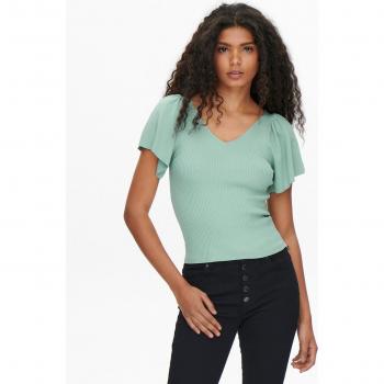 Jersey de punto de mujer con manga murciélago