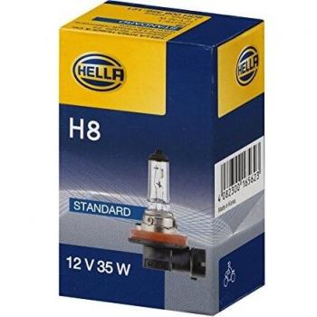 HELLA 8GH 008 356-121 Lámpara - H8 - Standard - 12V - 35W - Tipo de portalámpara: PGJ19-1 - caja - Cant.: 1