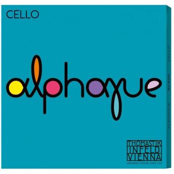 Thomastik Alphayue AL400 Medium 4/4 Cello String Set