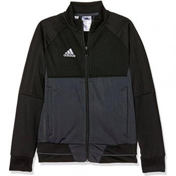 adidas Tiro 17 PES Jacket Youth Chaqueta, niños, Negro/Blanco