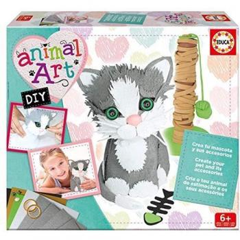 Educa Borrás- CREA tu Mascota Gatito Animal