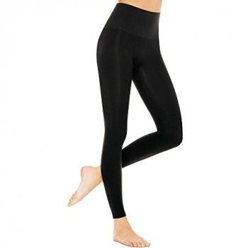 ASSETS Red Hot Label by SPANX Firm Control Leggings, S, Black