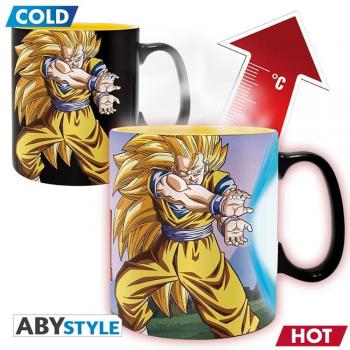 Taza térmica Abystyle Dragon Ball Z Kamehameha, capacidad de 400 ml, fabricada en acero inoxidable, diseño inspirado en el famoso ataque Kamehameha de Goku, tapa a prueba de derrames, apta