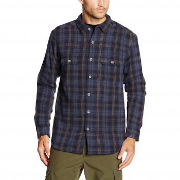 Columbia Camisa Windward III, Hombre, Windward III, BLU Navy Plaid, XXL