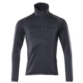 Sudadera de Fleece con Media Cremallera Mascot Modelo Accelerate 18003 - Color Azul Marino - Talla M