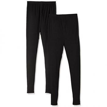 New Look 2 Pack Leggings-Pantalones premamá  Mujer    Negro negro W28