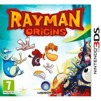 Rayman Origins Juego para Nintendo 3DS - Plataforma, Aventura, Multijugador, Gráficos en 2D, Jugabilidad cooperativa, Compatible con Nintendo 3DS
