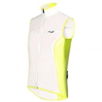 Santini hielo chaleco, unisex, color Amarillo - Transparent Yellow, tamaño 2 X-grande