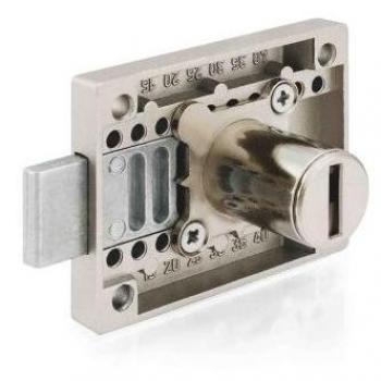 Cerradura para Mueble de Sobreponer Ojmar 296516.11NI Níquel