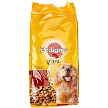 PEDIGREE - Pienso para Perros Vital Protection Adulto Buey 15 kg