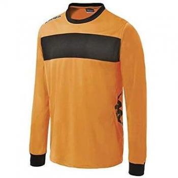 Kappa Remilio LS - Camiseta de equipación para hombre, color naranja/negro, talla YM
