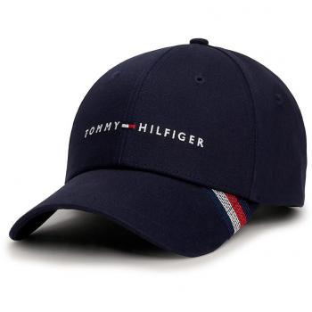 Tommy Hilfiger Foundation Cotton Baseball Cap - Space Blue - Male - Size: One Size
