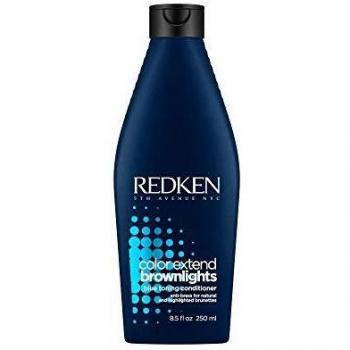 Redken Color Extend Brownlights Blue Conditioner | Hair Toner for Natural & Color-Treated Brunettes | Tones Hair & Removes Brass | 250ml