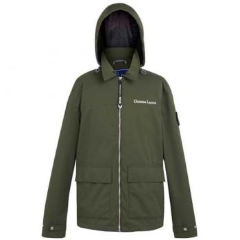 Regatta x Christian Lacroix Men's Lightweight Ramatuelle Waterproof Jacket Dark Khaki, Size: 3XL