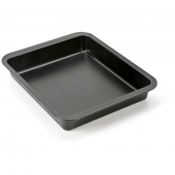Kaiser Delicious Bandeja Rectangular para Horno, Negro, 29 x 23 x 4 cm