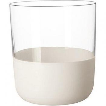 Villeroy & Boch Manufacture Rock Blanc Set of 4 Old Fashioned Tumblers