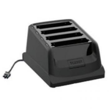 Base de carga Zebra CRDCUP-TC2L4B-01 para ordenador móvil con kit de conversión Sharecradles