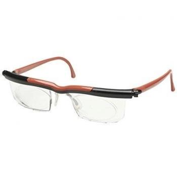 Adlens Adjustables Variable Focus Eyeglasses - You Set the Magnification for a Perfect View RDBK by ADLENS