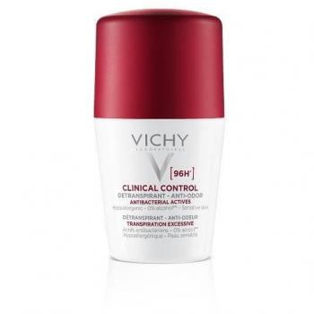 Vichy Clinical Protection 96H Anti-Perspirant Roll-On Deodorant, 50ml