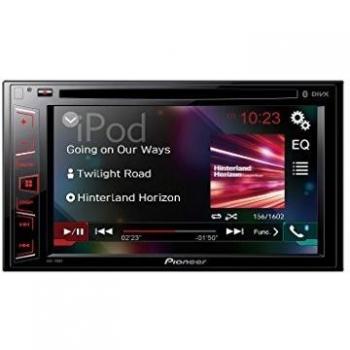 Pioneer AVH-290BT - Receptor DVD multimedia, pantalla táctil WVGA de 6.2 Clear Type, Bluetooth, color negro