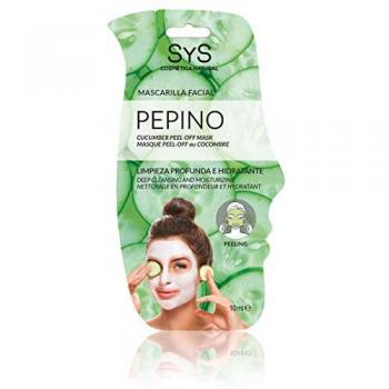 Mascarilla Facial SYS Pepino Limpieza Profunda e Hidratante 10ml - Exfoliante facial y corporal KLAU Beauty Alguronik 800 + KLAU Beauty Scrub Volcanic Black Sand 20 ml -