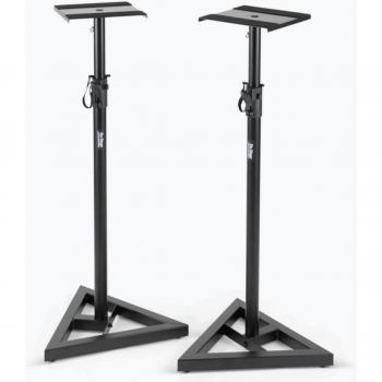 ON STAGE SMS6000-P Adjustable Dual Studio Monitor Speaker Stands - Black