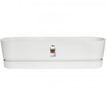Jardinera Elho Blanco 70 cm Plástico