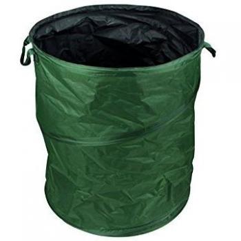 Bolsa de Residuos de Jardín Plegable - 150 L, Resistente al Agua, Manijas