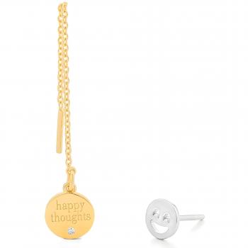 Pendientes Mujer Secrecy E8216CDAWW900 Plata de ley 5 cm