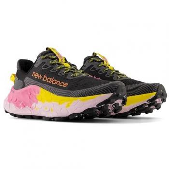 New Balance Women's Fresh Foam X Trail More v3 Hiking Shoes - Black/Orange/Pink (Size 8.5)