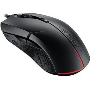 Asus ROG Strix Evolve - Ratón Gaming Óptico con Cuatro Carcasas Intercambiables para Diferentes Agarres Ergonómicos, Aura RGB y Aura Sync, 7200 DPI, Ambidextro