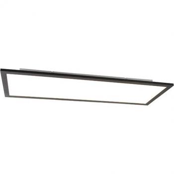 Panel LED moderno negro 80 cm con luz LED integrada - Liv