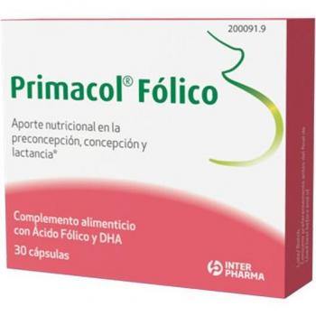 Interpharma Primacol Fólico 30 Cápsulas