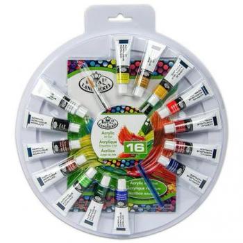 Set de Pintura Acrílica Royal & Langnickel 16 Piezas Multicolor