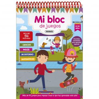 Mi bloc de juegos 9-10 años - Equipo Susaeta