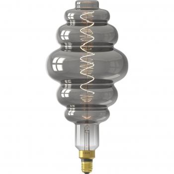 Bombilla LED regulable Calex Paris E27 6W 1.800K titanio