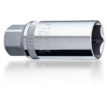 Llave para bujías TOPTUL BAAR1616 - Llave para bujías de alta calidad, fabricada en acero al cromo vanadio, con un diseño ergonómico que proporciona un agarre cómodo y seguro. Compatible
