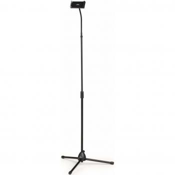 Soporte de Piso Durable TWIST para Tablet y Smartphone, Ajustable 4.7-13 Pulgadas, Color Negro