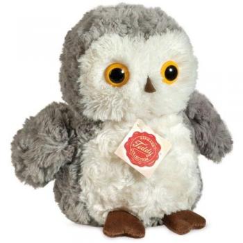 Teddy Hermann 941111 búho Suave Juguete, 18 cm