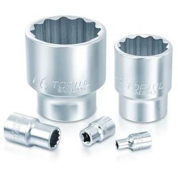 Llave de vaso de 1/2 de 12 puntas TOPTUL 15 mm 12-kant BAEB1615
