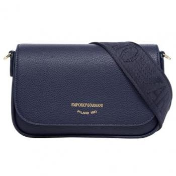 Emporio Armani Stylish Blue Crossbody Bag for Women with Adjustable Strap, One Size