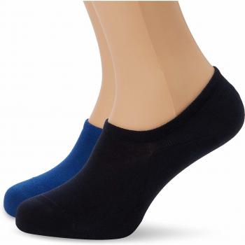 Tommy Hilfiger TH MEN FOOTIE 2P Calcetines cortos, Azul