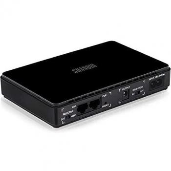 Sistema de Alimentación Ininterrumpida Mini UPS para WiFi, Enrutador, Módem, Cámara de Vigilancia con 10000mAH Batería Entrada 100~240V AC Salida 5V USB 9V/12V DC 24V/48V Gigabit PoE