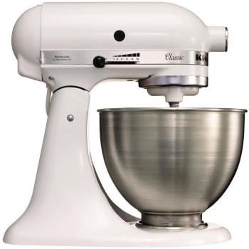 Batidora de Pie KitchenAid Classic 4.3L 275W Blanca